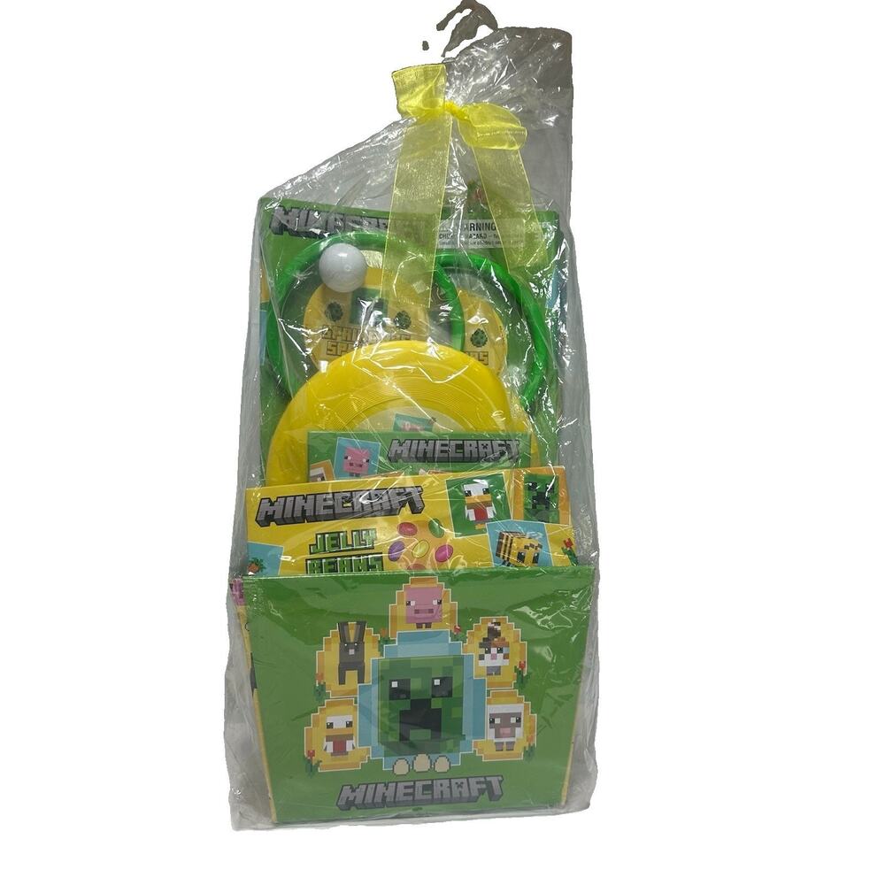Minecraft Prefilled Easter Candy Basket BEST BY: 03/2027
